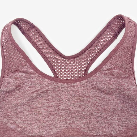 PINK Victoria' Secret Seamless Sports Bra Small Activewear Gym Yoga Workout - Picture 3 of 8
